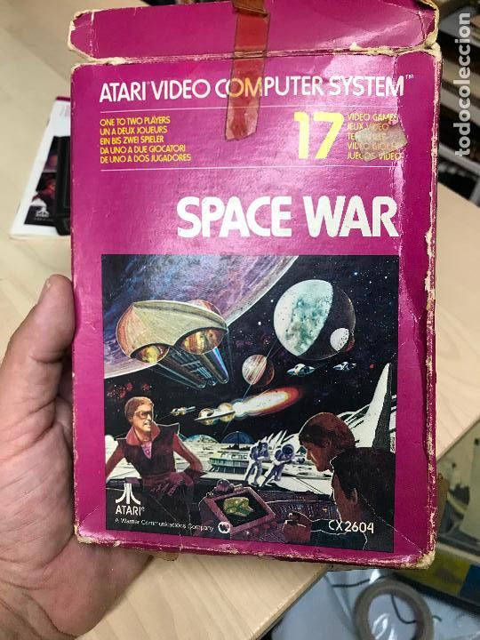 Videojuegos y consolas: Juego atari en caja space war con manual - Foto 2