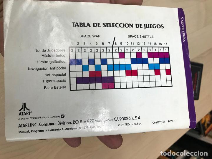 Videojuegos y consolas: Juego atari en caja space war con manual - Foto 7