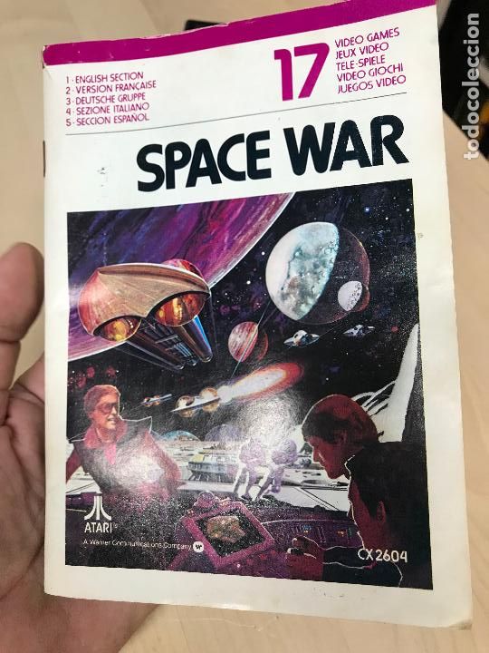Videojuegos y consolas: Juego atari en caja space war con manual - Foto 8
