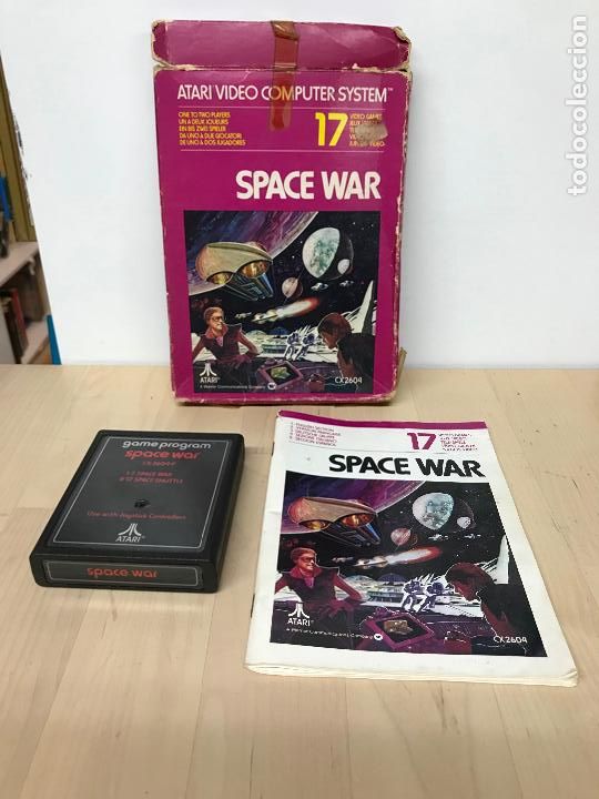 Videojuegos y consolas: Juego atari en caja space war con manual - Foto 3