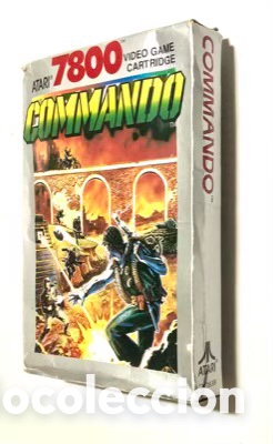 Videojuegos y consolas: Commando [ATARI Corp. / Data East - Capcom USA] 1989 Sculptured Software [PAL] [ATARI 7800] CX7838 - Foto 2