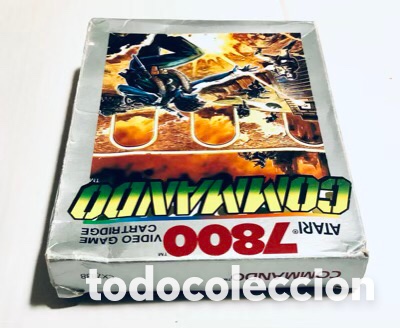 Videojuegos y consolas: Commando [ATARI Corp. / Data East - Capcom USA] 1989 Sculptured Software [PAL] [ATARI 7800] CX7838 - Foto 3