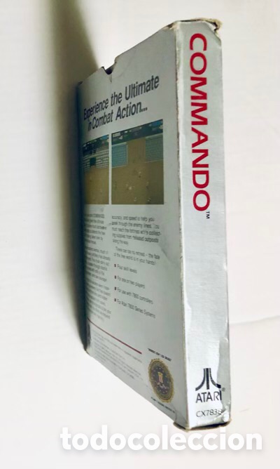 Videojuegos y consolas: Commando [ATARI Corp. / Data East - Capcom USA] 1989 Sculptured Software [PAL] [ATARI 7800] CX7838 - Foto 5
