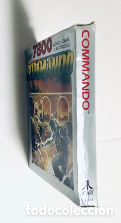 Videojuegos y consolas: Commando [ATARI Corp. / Data East - Capcom USA] 1989 Sculptured Software [PAL] [ATARI 7800] CX7838 - Foto 6