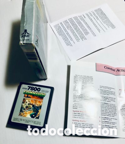 Videojuegos y consolas: Commando [ATARI Corp. / Data East - Capcom USA] 1989 Sculptured Software [PAL] [ATARI 7800] CX7838 - Foto 14