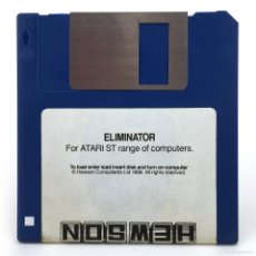 Videojuegos y Consolas: ELIMINATOR - HEWSON CONSULTANTS 1988 RETRO GAMING RARE DISK VINTAGE JUEGO RETRO ATARI ST DISKETTE 3½