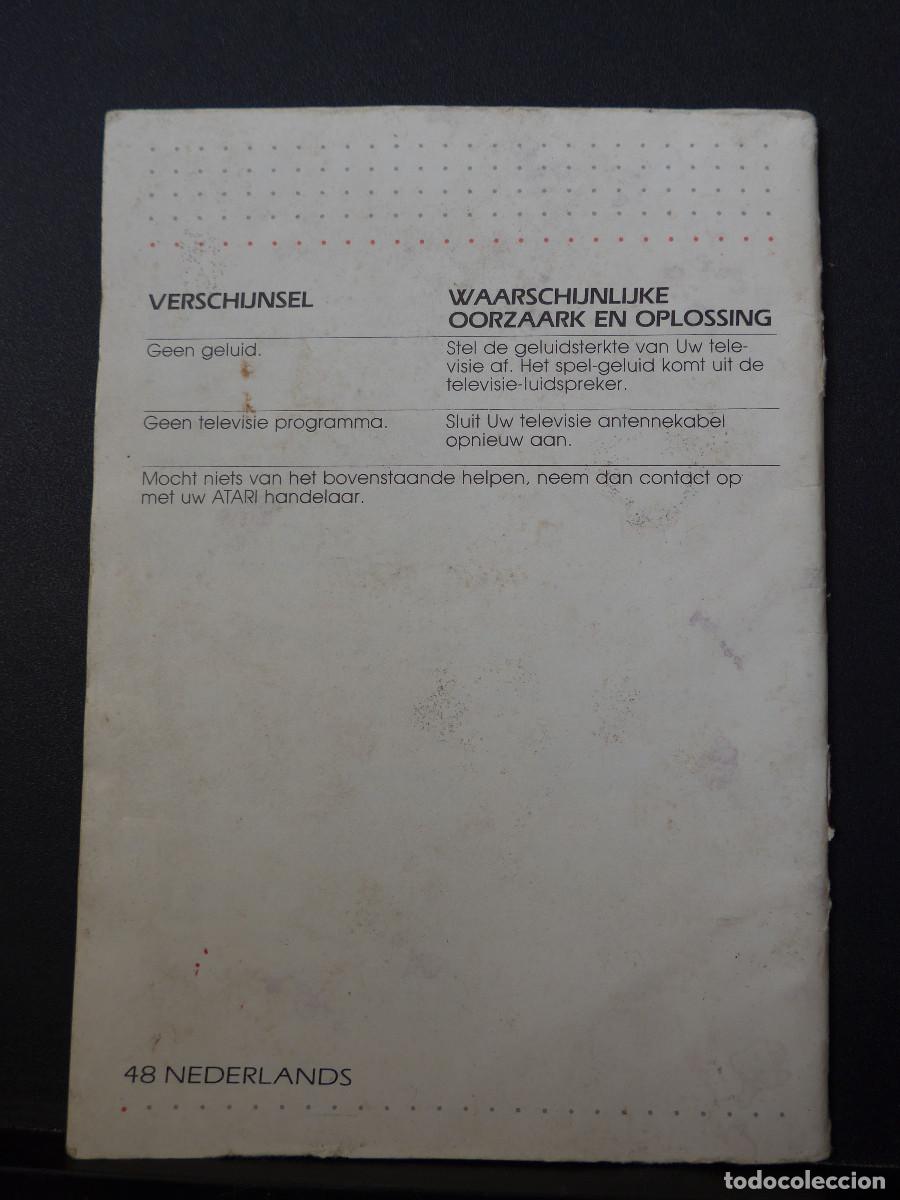 Videojuegos y consolas: MANUAL DE INSTRUCCIONES DE LA CONSOLA ATARI 2600 - Foto 2