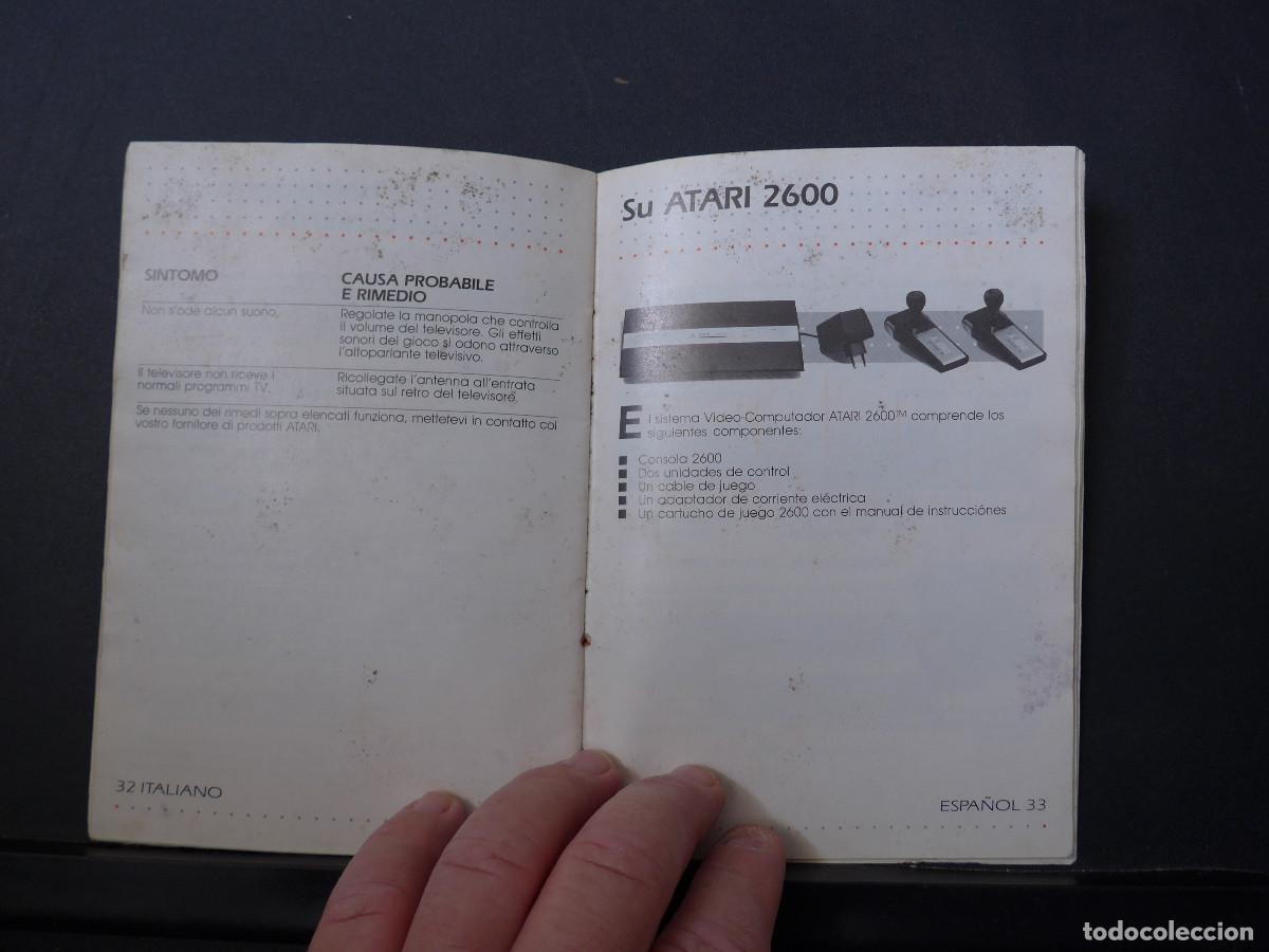 Videojuegos y consolas: MANUAL DE INSTRUCCIONES DE LA CONSOLA ATARI 2600 - Foto 4