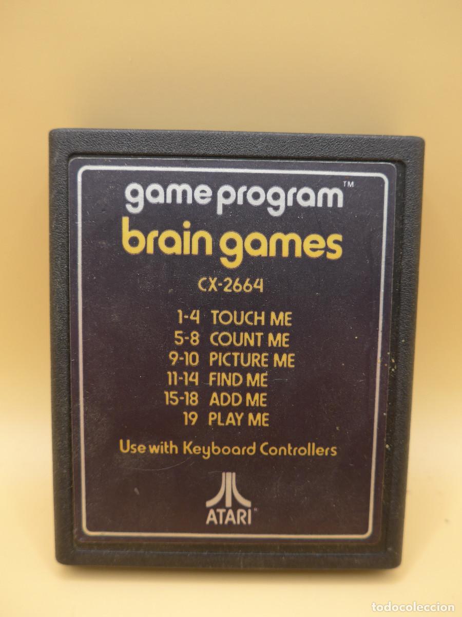 Videojuegos y consolas: CARTUCHO CON 19 JUEGOS DE ATARI - BRAIN GAMES - Foto 8