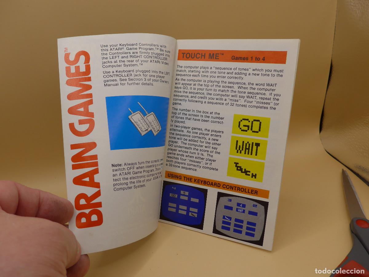 Videojuegos y consolas: CARTUCHO CON 19 JUEGOS DE ATARI - BRAIN GAMES - Foto 12