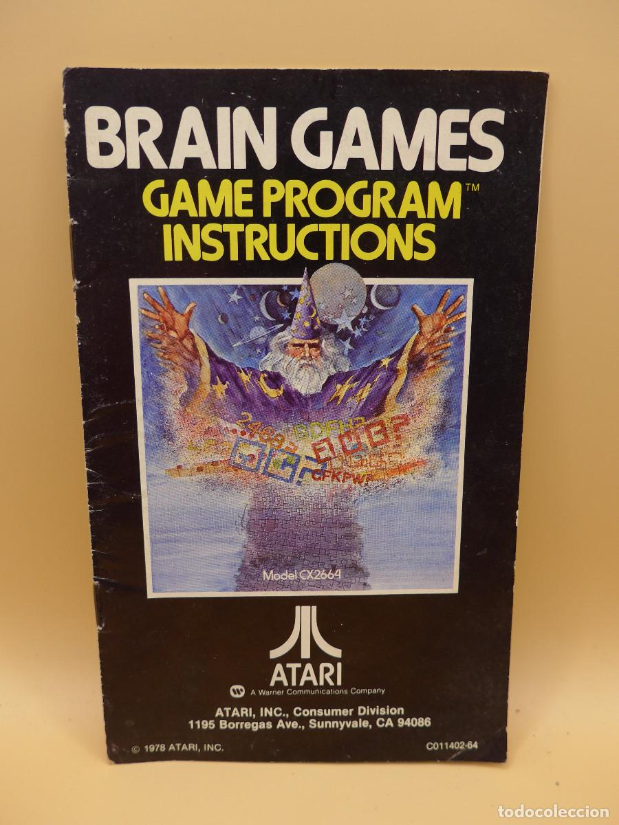 Videojuegos y consolas: CARTUCHO CON 19 JUEGOS DE ATARI - BRAIN GAMES - Foto 13