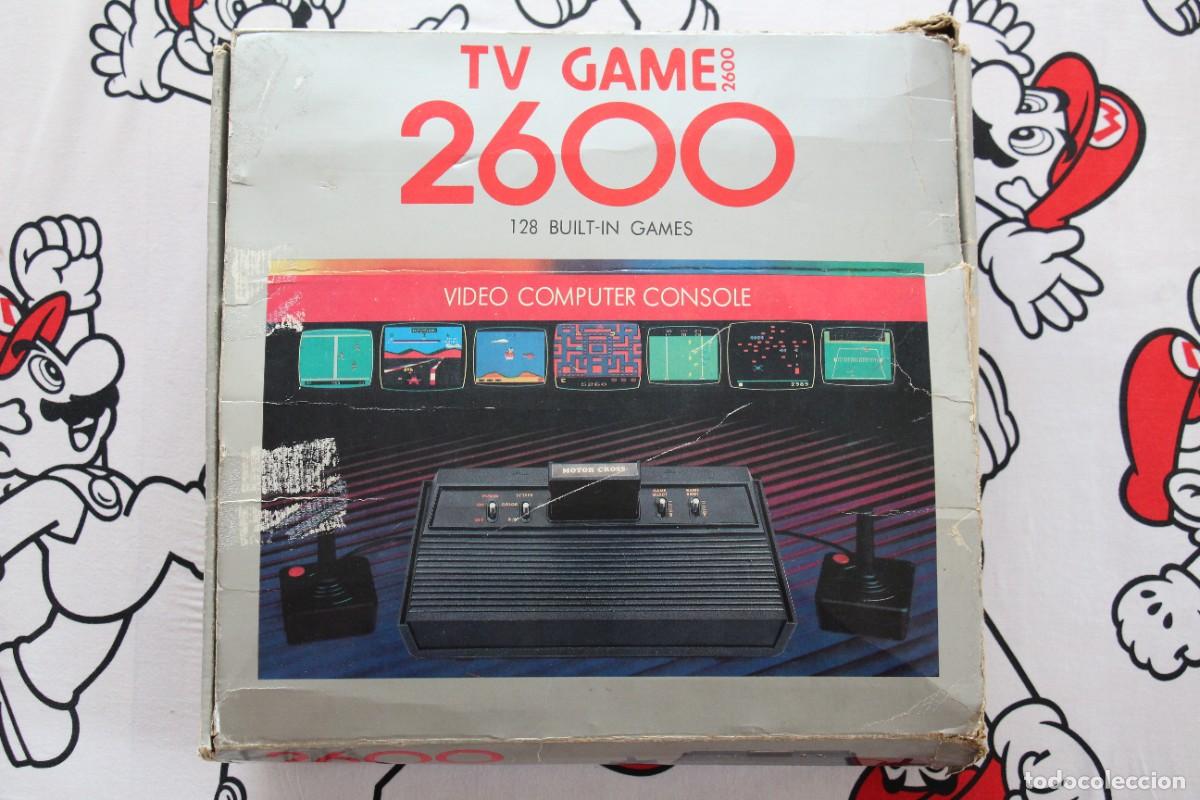 Videojuegos y consolas: CONSOLA TV GAME TIPO ATARI 2600 CON CAJA BUEN ESTADO - Foto 1