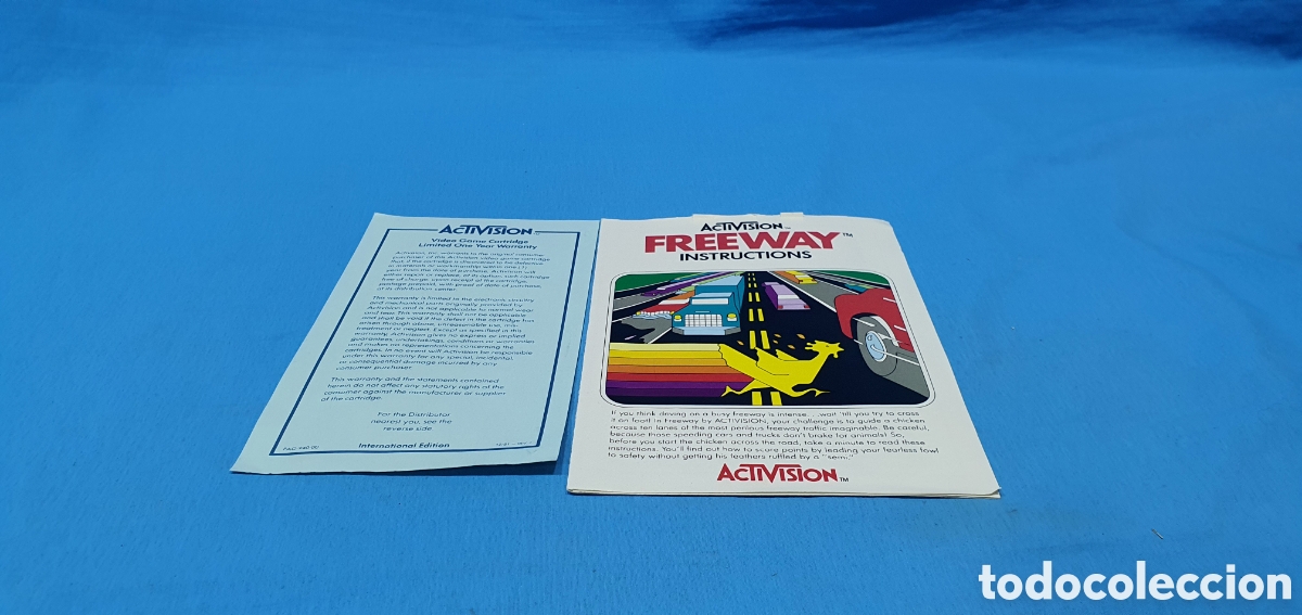 Videojuegos y consolas: ACTIVISION FREEWAY INTERNATIONAL EDITION. 1981 - Foto 4