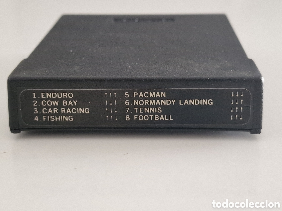 Videojuegos y consolas: Atari 2600 Omegavision Multicartucho con 8 juegos - Foto 3