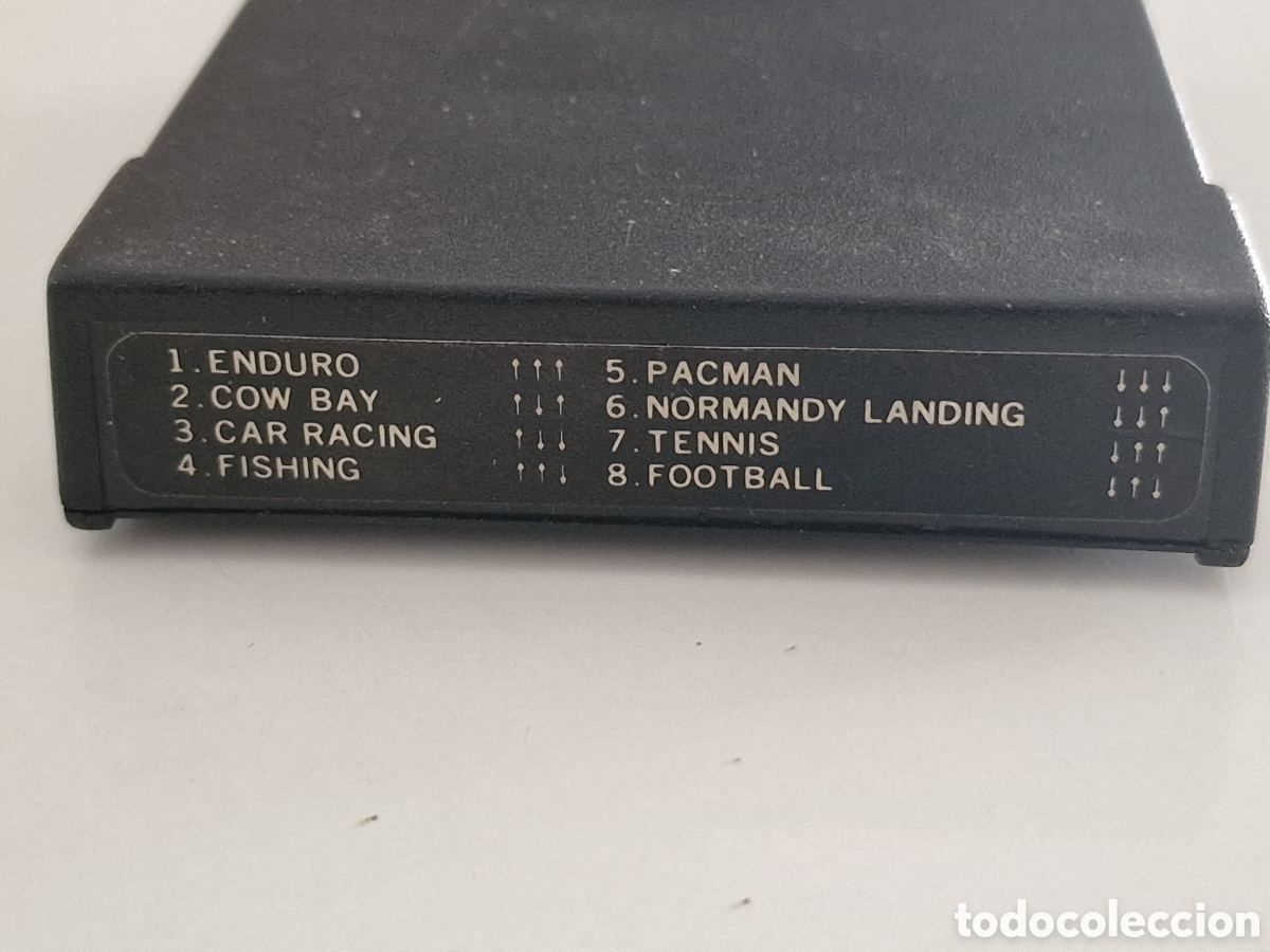 Videojuegos y consolas: Atari 2600 Omegavision Multicartucho con 8 juegos - Foto 4