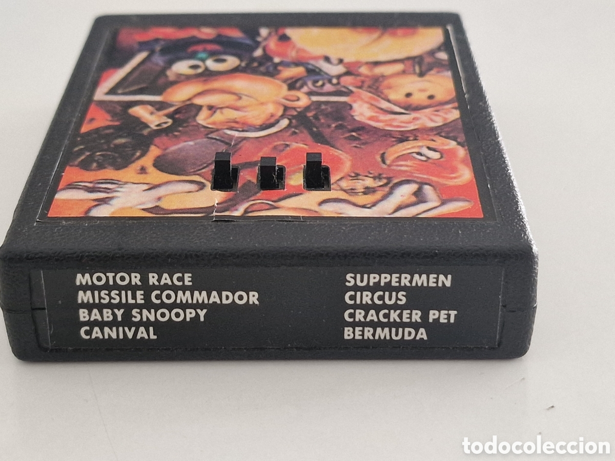 Videojuegos y consolas: Cartucho Atari con 8 juegos - Foto 3