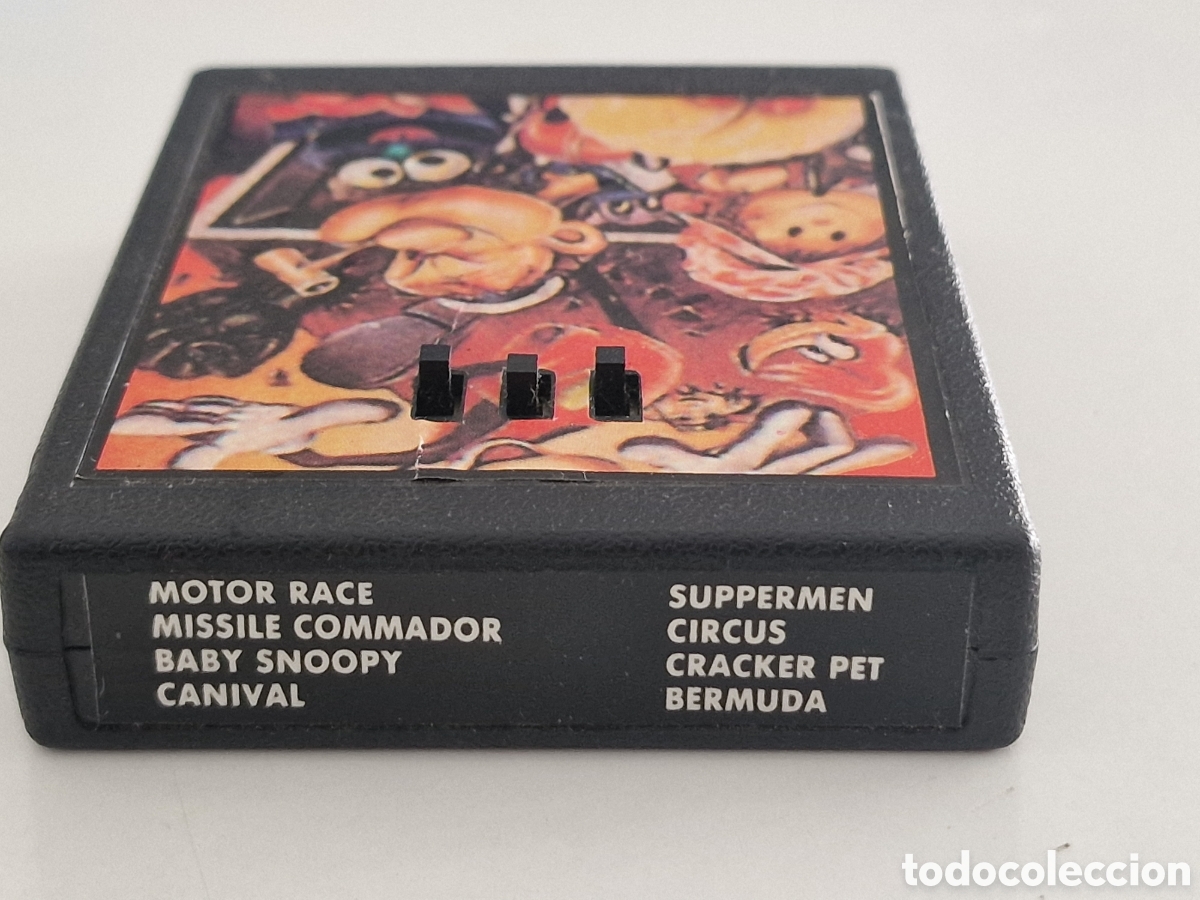 Videojuegos y consolas: Cartucho Atari con 8 juegos - Foto 4