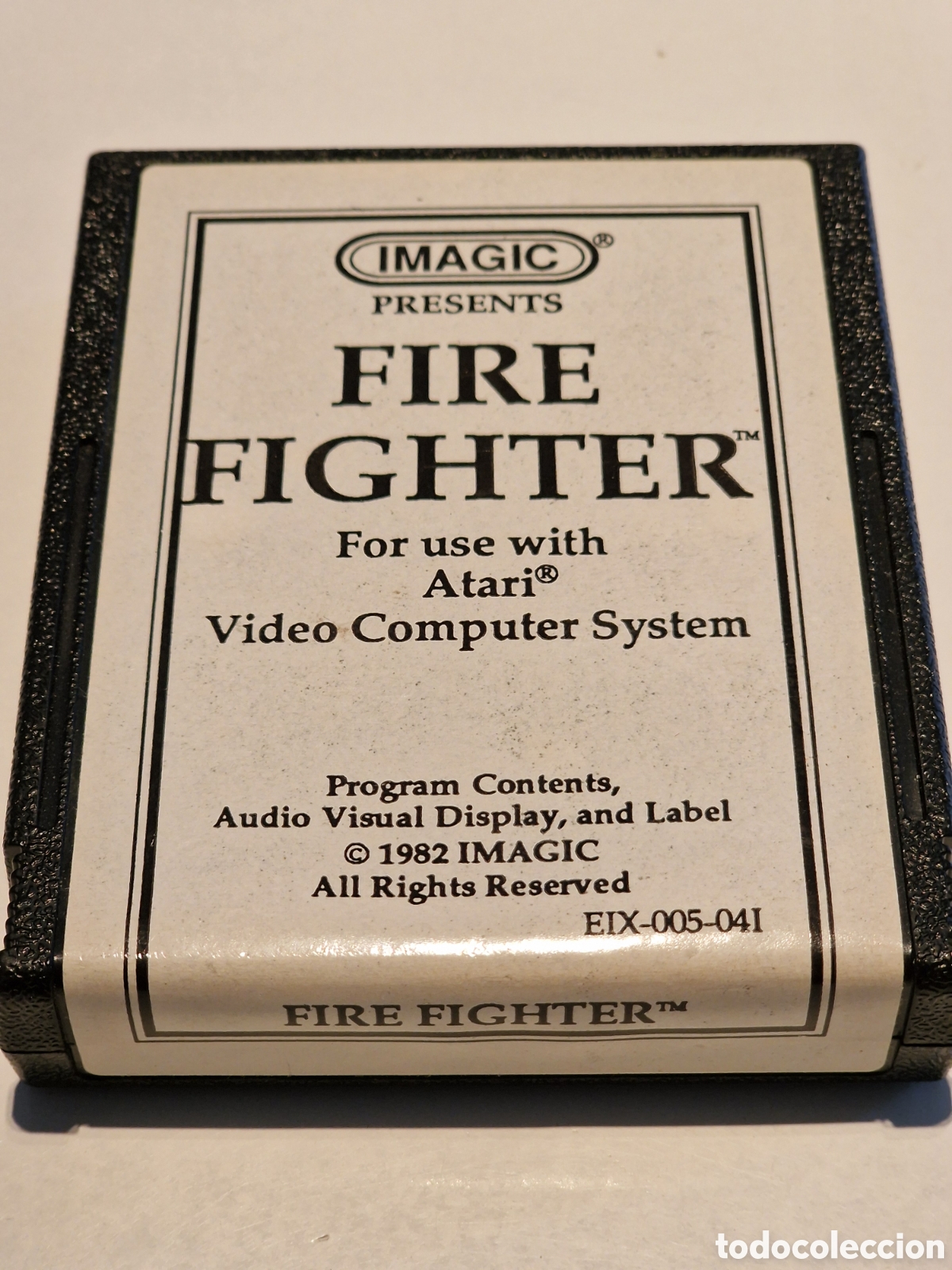 Videojuegos y consolas: FIRE FIGHTER( ATARI 1982 - Foto 2
