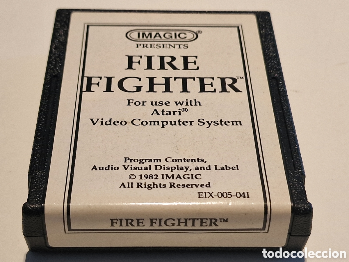 Videojuegos y consolas: FIRE FIGHTER( ATARI 1982 - Foto 3