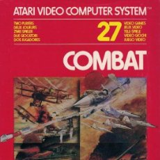 Videojuegos y Consolas: COMBAT. ATARI. CAJA, INSTRUCCIONES Y CARTUCHO.
