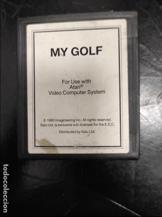 Videojuegos y consolas: My golf Mygolf - ATARI 2600 SOLO CARTUCHO - Foto 1