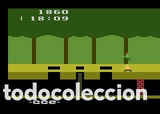 Videojuegos y consolas: Pitfall / Pitfall! (T.C.B Edition / CCE) [Activision] 1982 NTSC [ATARI VCS / 2600] small cartridge - Foto 7