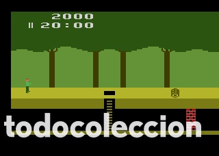 Videojuegos y consolas: Pitfall / Pitfall! (T.C.B Edition / CCE) [Activision] 1982 NTSC [ATARI VCS / 2600] small cartridge - Foto 11