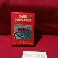 Videojuegos y Consolas: CAJA E INSTRUCCIONES DE CARTUCHO 2600 COMPATIBLE