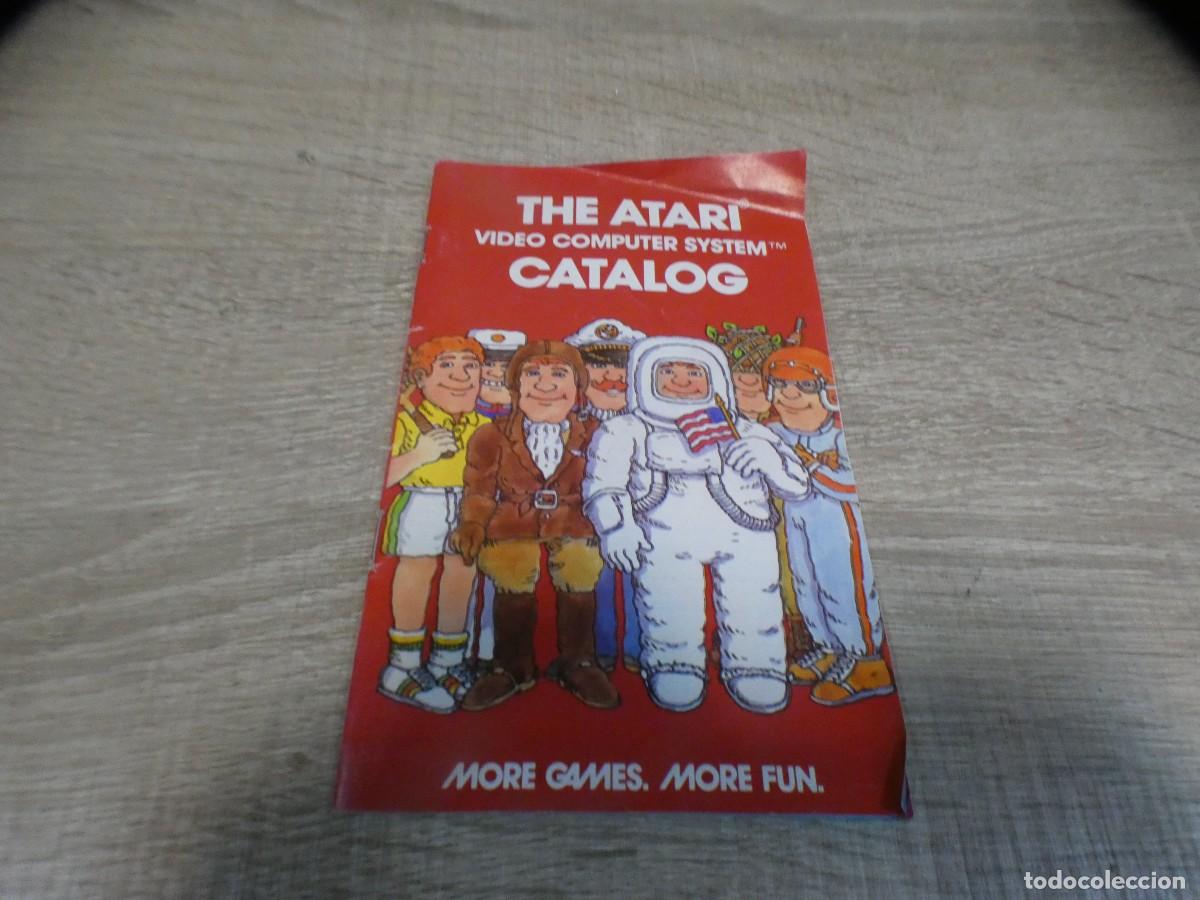 Videojuegos y consolas: ARKANSAS1980 FOLLETO/ INSTRUCCIONES ATARI 2600 THE ATARI VIDEO COMPUTER SYSTEM CATALOG - Foto 1