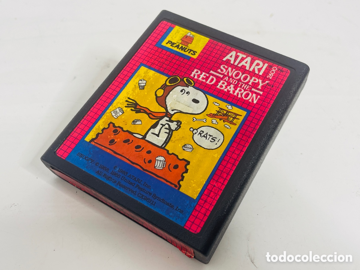 Videojuegos y consolas: Snoopy Red Baron Atari 2600 - Foto 6