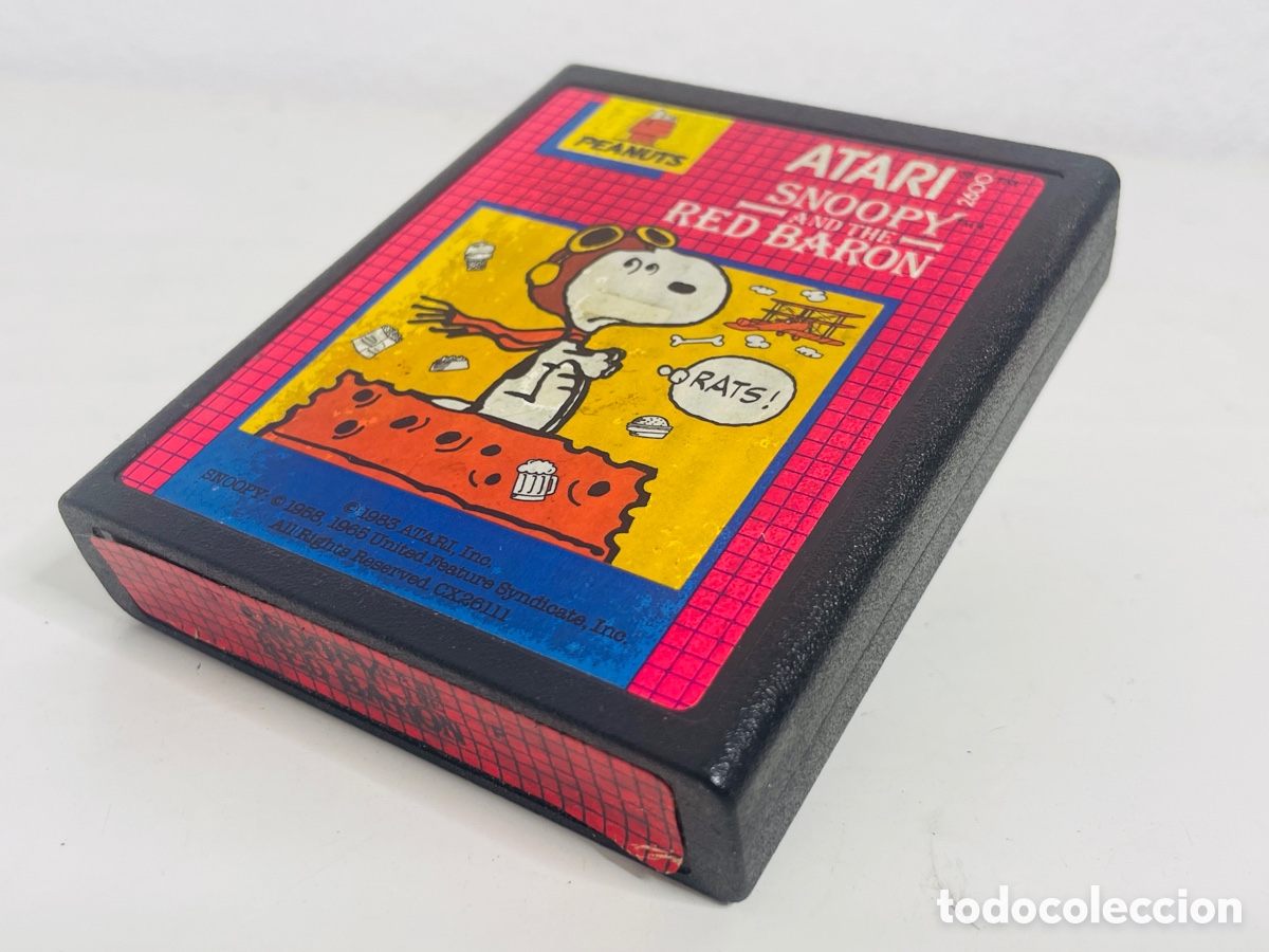 Videojuegos y consolas: Snoopy Red Baron Atari 2600 - Foto 7