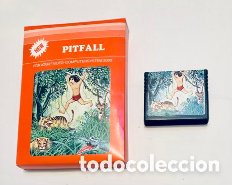 Videojuegos y consolas: Pitfall / Pitfall! (T.C.B Edition / CCE) [Activision] 1982 NTSC [ATARI VCS / 2600] small cartridge - Foto 2