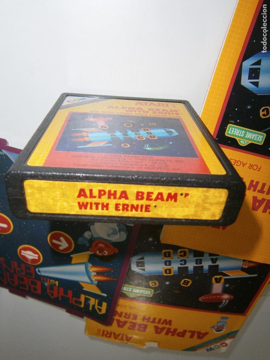 Videojuegos y consolas: JUEGO ATARI EN SU CAJA CON INSTRUCCIONES - ALPHA BEAM - Foto 2