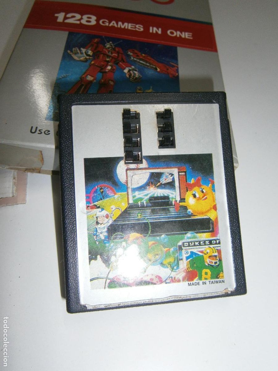 Videojuegos y consolas: JUEGO ATARI EN SU CAJA - MULTIJUEGO 128 EN 1 - Foto 2