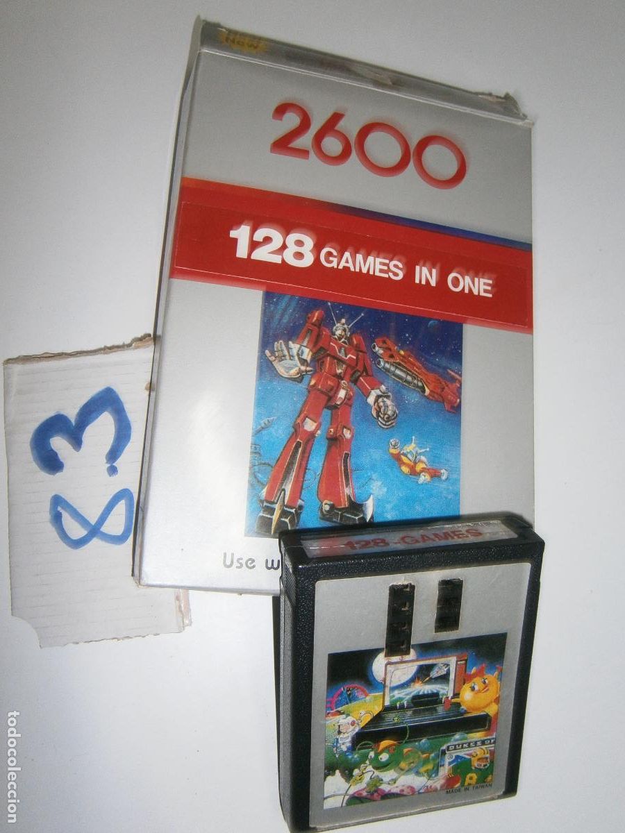 Videojuegos y consolas: JUEGO ATARI EN SU CAJA - MULTIJUEGO 128 EN 1 - Foto 1