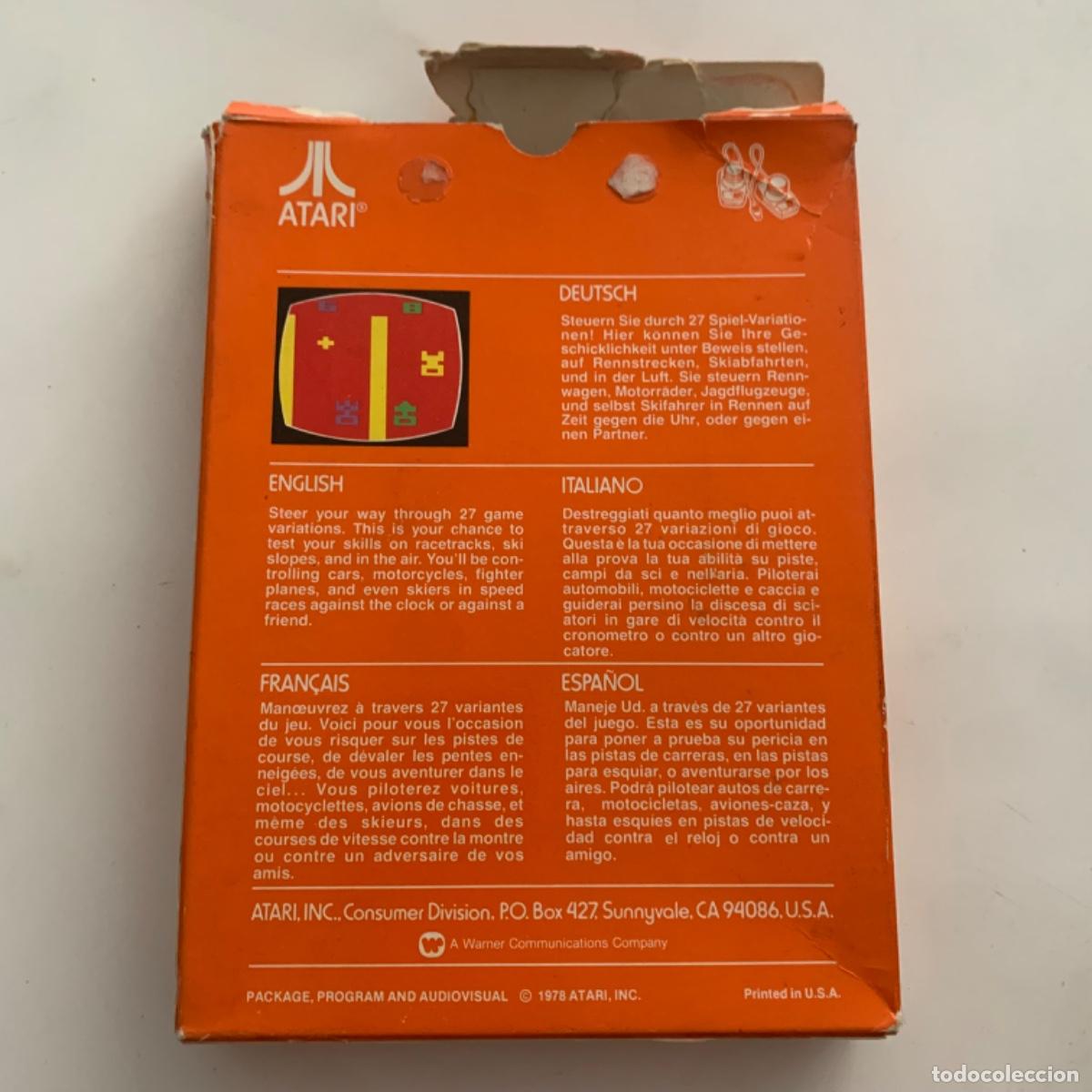 Videojuegos y consolas: juego completo street racer de la consola atari - Foto 5
