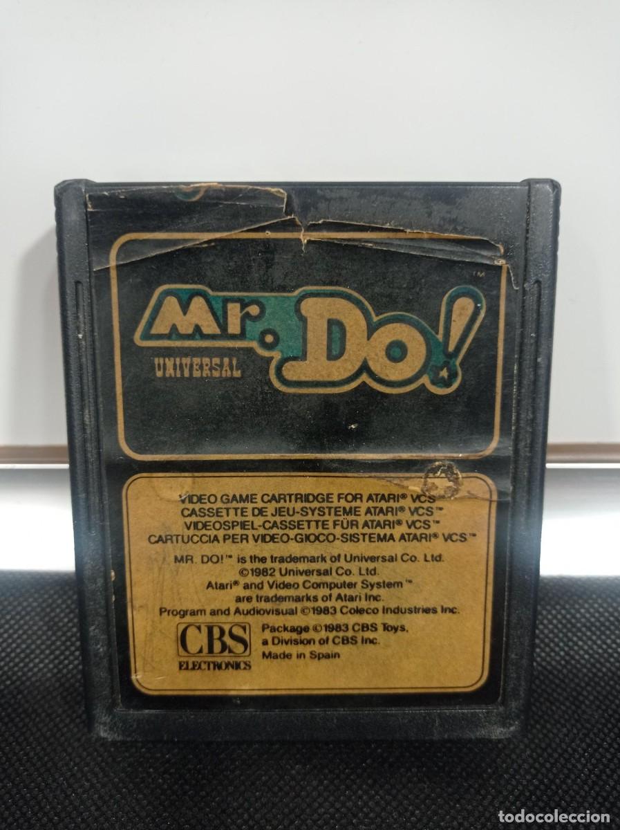 Videojuegos y consolas: JUEGO CARTUCHO ATARI 2600: MR. DO! - Foto 1