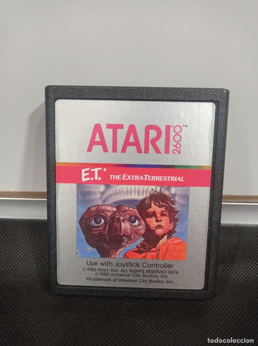 Videojuegos y consolas: JUEGO CARTUCHO ATARI 2600: E.T. EL EXTRATERRESTRE - Foto 1