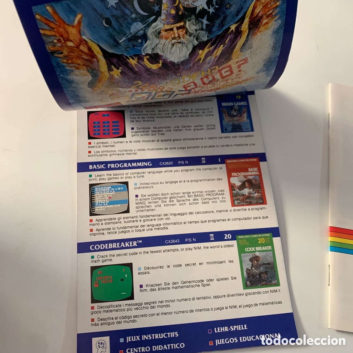 Videojuegos y consolas: Lote catalogo de video-juegos atari activision 1982-1983 - Foto 2