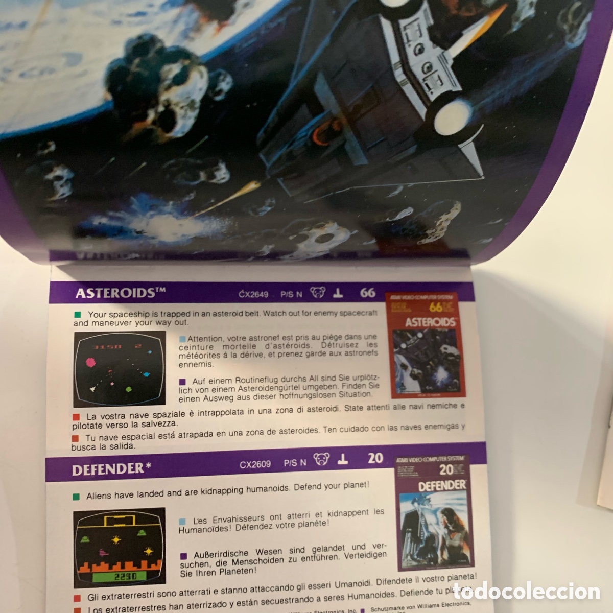 Videojuegos y consolas: Lote catalogo de video-juegos atari activision 1982-1983 - Foto 4