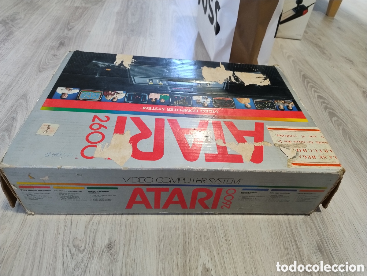 Videojuegos y consolas: Consola Atari 2600 original en caja con muchos complementos y 6 juegos. Funcionando. - Foto 5