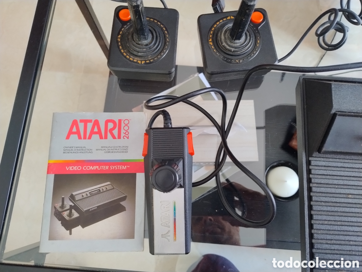 Videojuegos y consolas: Consola Atari 2600 original en caja con muchos complementos y 6 juegos. Funcionando. - Foto 11