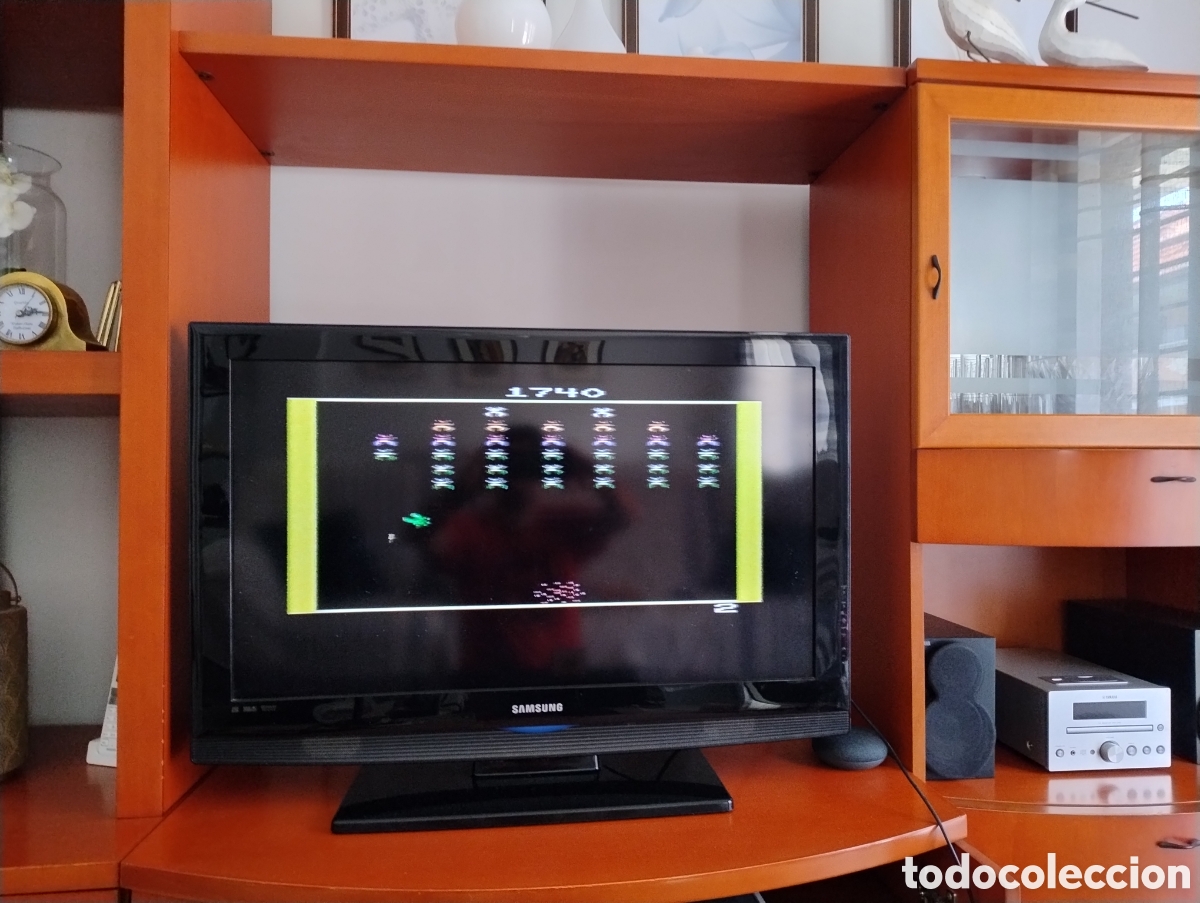 Videojuegos y consolas: Juego Atari 2600 Galaxian en caja sin instrucciones - Foto 3