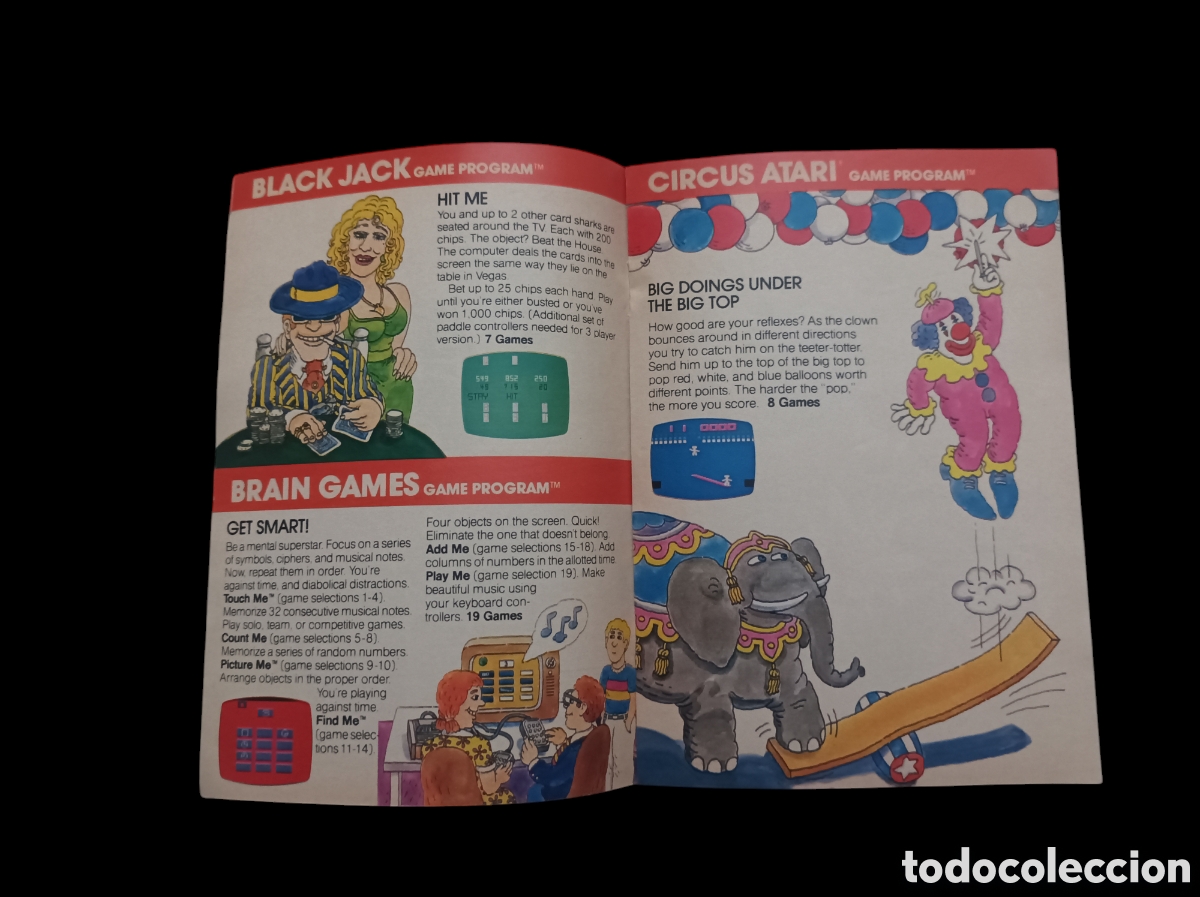 Videojuegos y consolas: Catalogo juegos ATARI 1981. En ingles - Foto 3