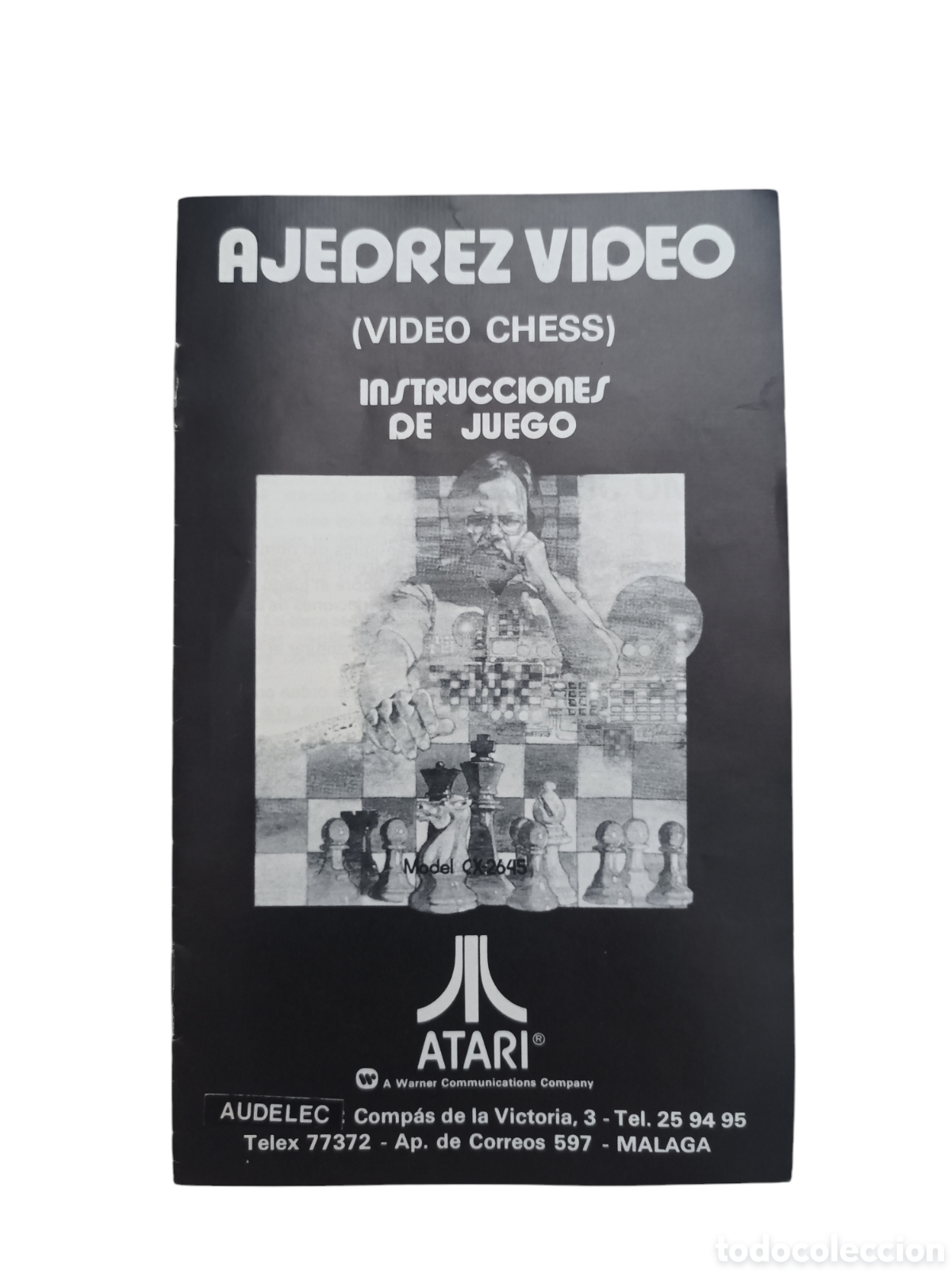 Videojuegos y consolas: Manual instrucciones juego ATARI AJEDREZ VIDEO - En castellano - Foto 1