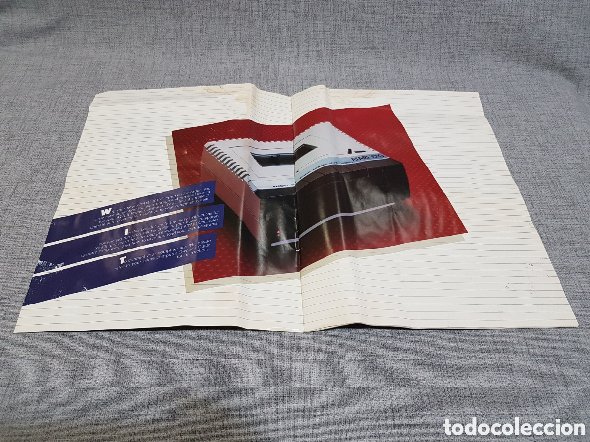 Videojuegos y consolas: THE ATARI 1010 PROGRAM RECORDER. CASETERA PARA ORDENADOR ATARI DEL A&Ntilde;O 1982 - Foto 21