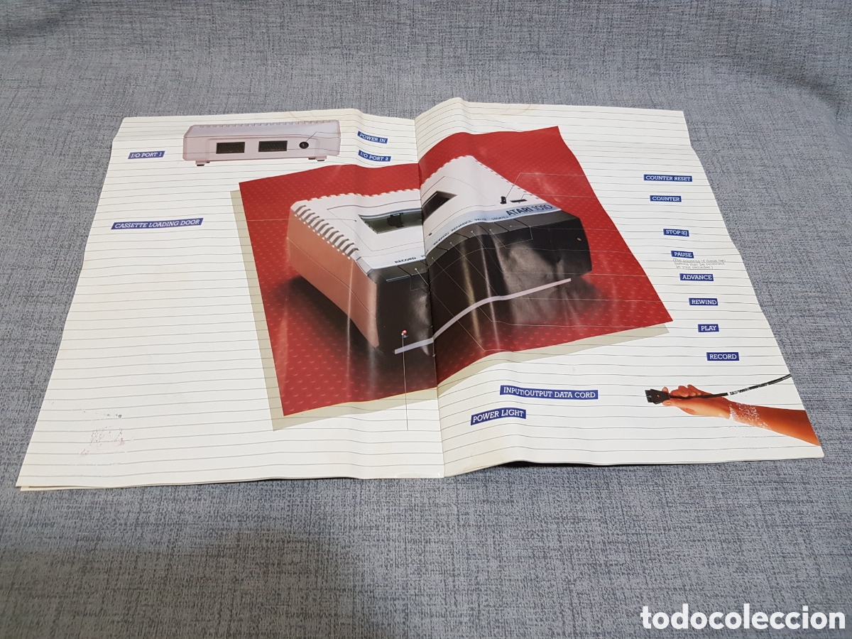 Videojuegos y consolas: THE ATARI 1010 PROGRAM RECORDER. CASETERA PARA ORDENADOR ATARI DEL A&Ntilde;O 1982 - Foto 22