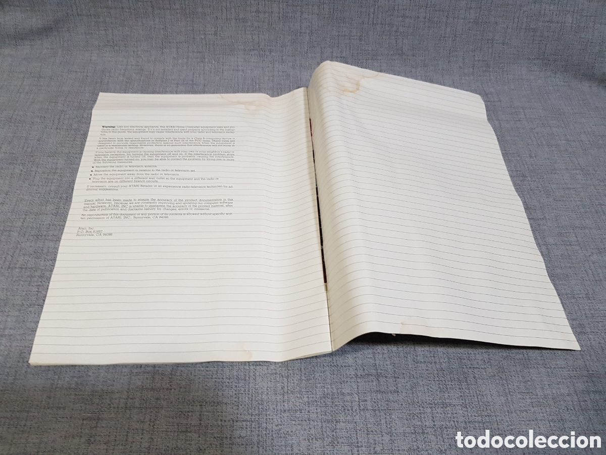 Videojuegos y consolas: THE ATARI 1010 PROGRAM RECORDER. CASETERA PARA ORDENADOR ATARI DEL A&Ntilde;O 1982 - Foto 29