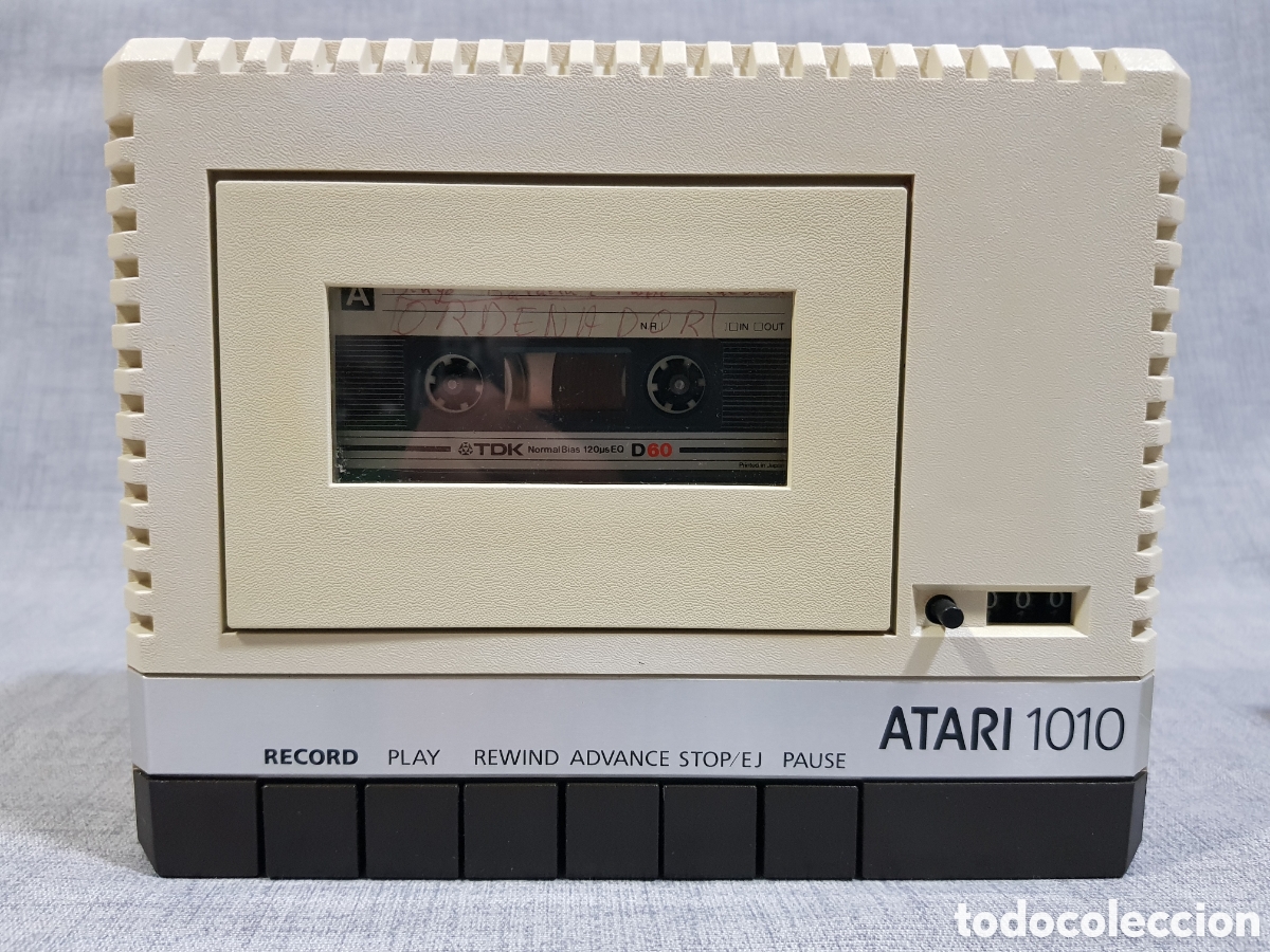 Videojuegos y consolas: THE ATARI 1010 PROGRAM RECORDER. CASETERA PARA ORDENADOR ATARI DEL A&Ntilde;O 1982 - Foto 6