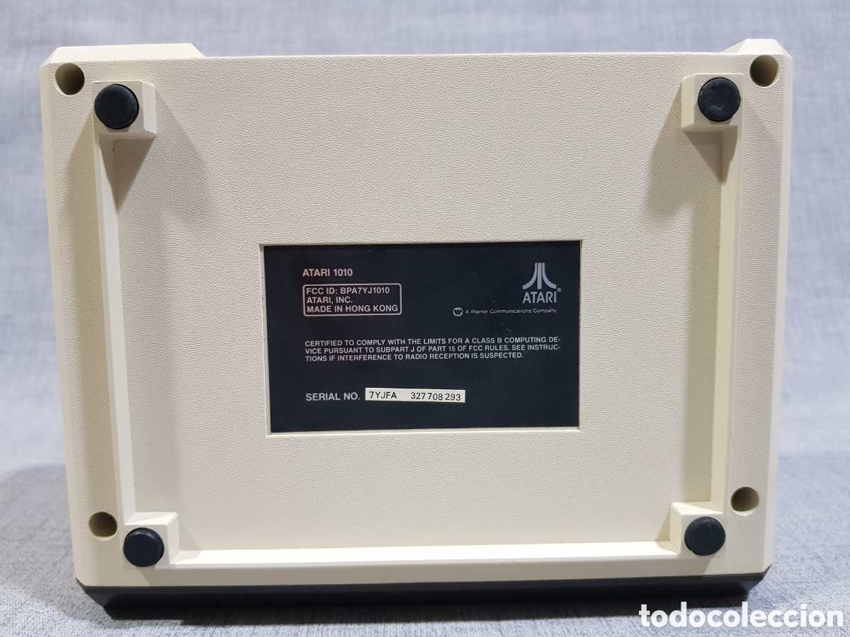 Videojuegos y consolas: THE ATARI 1010 PROGRAM RECORDER. CASETERA PARA ORDENADOR ATARI DEL A&Ntilde;O 1982 - Foto 7
